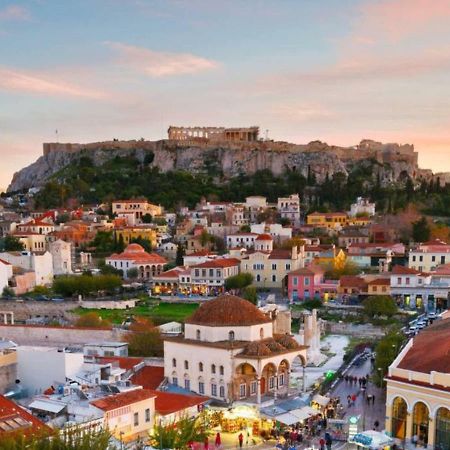 Nephiria'S Boho House With Acropolis View! Lägenhet Aten Exteriör bild