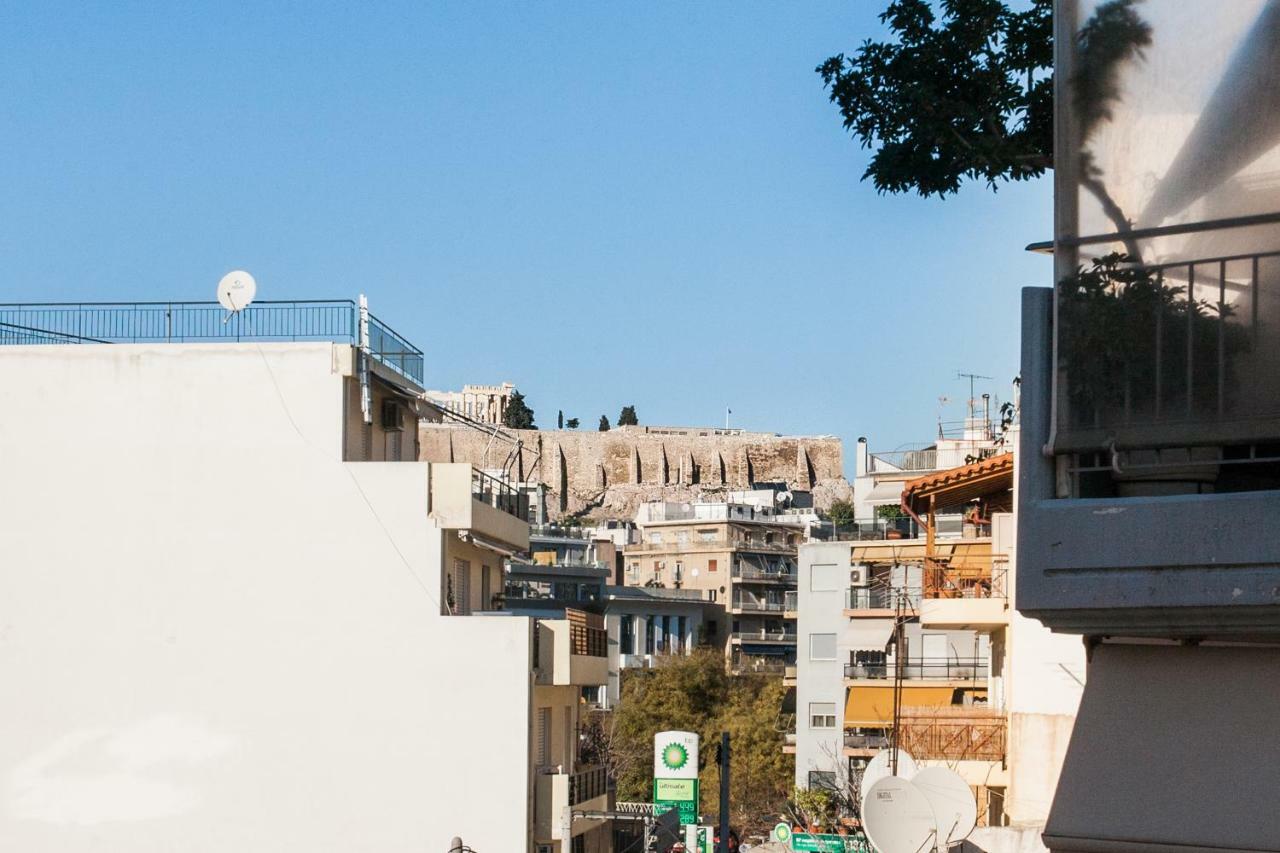 Nephiria'S Boho House With Acropolis View! Lägenhet Aten Exteriör bild