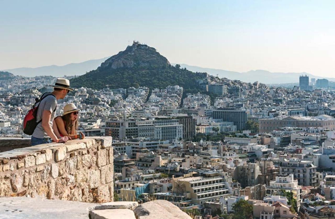 Nephiria'S Boho House With Acropolis View! Lägenhet Aten Exteriör bild